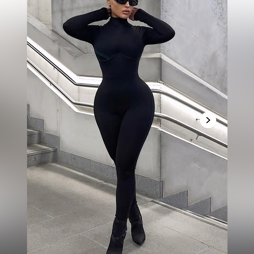 Fashion Nova Black Jumpsuit